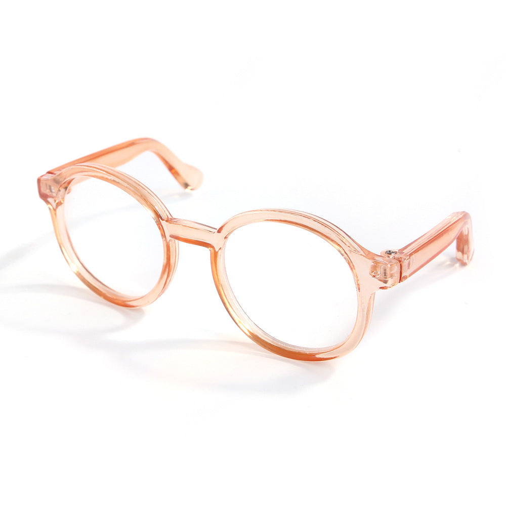 Gafas de gato transparentes de plástico al por mayor